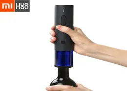 Original Xiaomi Huohou Automatic Wine Bottle Opener Kit Electric Corkscrew With Foil Cutter Automatic Wine Bottle Opener3088098