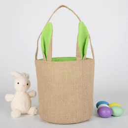Storage Bags Cute Long Ears Bag Easter Children Kids Toys Clothing Organizer Baby Room Decoration Nursery