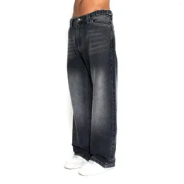 Women's Jeans Women's Street Trend Ins Loose Wide-leg Pants Men's Oversized Retro Casual Trousers Baggy Low Waist Y2k