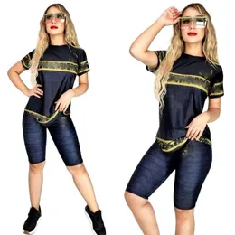 New Women Tracksuit Striped Yoga Set Hooded Crop Top High Waist Pants Sportswear 2 pcs Sport Suit Sweatshirt Pants T shirt