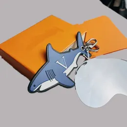 Simple Animal Sleutelhanger Womens Heren Mode Sleutelhanger Luxe Designer Sleutelhanger Voor Vrouwen Designers Bag Charm Accessoires Shark Sleutelhangers