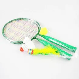 Rakiety badmintona Ly 1 para młodzieżowych rakiet dzieci w wieku badmintonowym sportowy garnitur dla dzieci BN99 230606