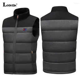 Hunting Jackets Unisex Heated Vest For Men Women Lightweight USB Electric Jacket With 11 Heating Zones Winter Couple Warm Casual Coat
