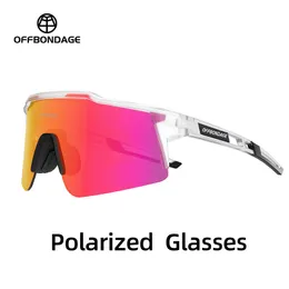 Lunettes de plein air OFFBONDAGE Lunettes UV400 Vélo Vélo Pêche Lunettes de soleil Randonnée Équitation PolarizedPochromic Sport Goggle 230605