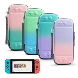 Bags Nylon Carry Hand Bag Game Cards Storage Box Hard Shell Wrist Strap Holder for Nintendo Switch NS JoyCon Protective Case Cover