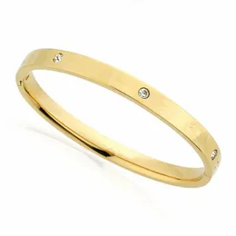 fashion designer bracelet stainless steel jewelry bracelet for men and women high quality diamond bracelet letters gold bracelets 2445