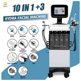 2023 Professional 13 in 1 Oxygen Hydra Skin Polishing Facial Machine Hydra Microdermoabrasione Hydra Machine Peel