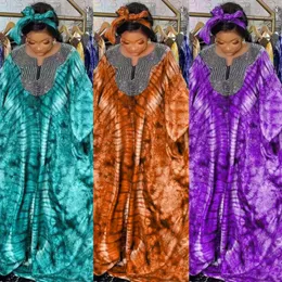 Этническая одежда 2023 Африканские платья для женщин Традиционные женские кафтан платье абая мусульманская одежда африканский