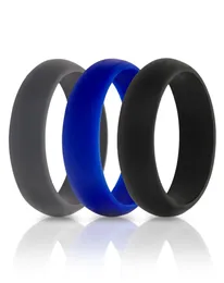 Silicone Wedding Rings for Men Women Sports Enthusiast Multi Color Choice Whole 0013142861