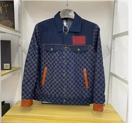 2022gg Mens Jackets Backets Roolves Trend Mens Clothing осень и зимняя мода классическая ретро -джинсовая куртка разорванной большой размер M3XL6597801