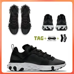 Preferencial React element 87 Tênis de Corrida Masculino Feminino Antracite Preto Vermelho Orbit Tênis Undercover dourado azul verde