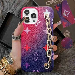 LU Vackra iPhone -telefonfodral 15 14 13 12 11 Pro Max Designer Läderkort Plånbok Keychain Purse X Xs 6 7 8 Plus Ultra med Packing Support Mix Orders Drop Shippings