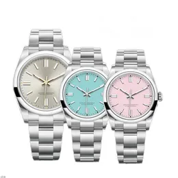 Wristwatches Diamond Lady watches For Womens Valentine Automatic Mechanical Stainless Steel Transparent watch Ceramic bezel Sapphire watche Gliding clasp