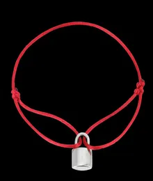 New luxury jewelry love stainless steel bracelet lock buckle ribbon lace up chain multicolor adjustable size bracelet popular unis4369652