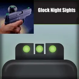 Night Sights Front and Rear Sight Set for G17 G19 G22 G23 G26 G27 G33 G34 G35 G37 G38 G39 EZQ332Q