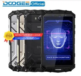 DOOGEE S60 lite IP68 Waterpoof Teléfono móvil 5580mAh 52quot FHD 4GB32GB MT6750T OctaCore 16MP Huella digital Android 70 Smartpho2748747