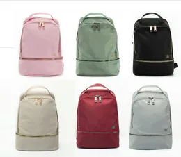 Lu yoga yüksek kaliteli açık çantalar öğrenci okul çantası sırt çantası bayanlar diyagonal çanta yeni hafif 10l sırt çantaları
