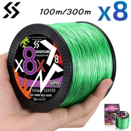 Braid Line Sougayilang 8 Strands Braided Fishing 100M 300M Multifilament Carp Multifunction PE for 2288LB Pesca 230606