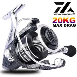 Baitcasting makaraları Full Metal Fishing Reel Sazan Dönen Deniz Döküm Dış Mekan Ekipman Aracı 230606