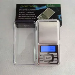 Mini Electronic Digital Scale Diamond Jewelry weigh Balance Pocket Gram LCD Display Scales With Retail Box 500g01g 200g001g7094960
