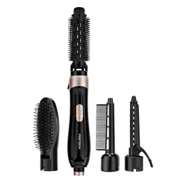Pritech Hair Dryers Curly Hair Massage Straight Hair Curler 4 In 1 Anion Household Unfoldable handle9135161