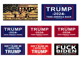 8 Styles Trump Flags Make America Great Again Banners 2024 Presidential Election Supporters Flag Banner2346977