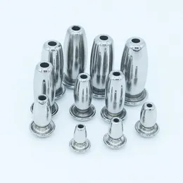 8-18mm Stainless Steel Hollow Urethral Plug Small Short Urethral Dilator Stimulator Chastity Sex Toys for Man