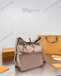 2023 Nuevo bolso de hombro de alta capacidad para las axilas Bolso bandolera de moda para mujer Bolso de viaje versátil con piel de vaca de grano en relieve Rosa caqui