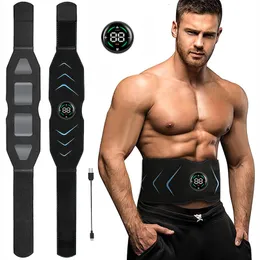 Core Abdominal Trainers EMS Muscle Stimulator Body Slimming Machine Belt Electric AbsTrainer Workout Home Smart Fitness Equiment 230606