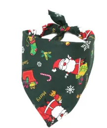 Collari 20 pz/lotto vacanze di Natale Cucciolo di Cane Pet bandane in cotone Collare sciarpa Cravatta per animali Y102101