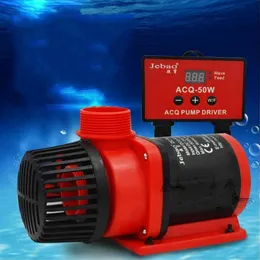 Насосы Jebao ACQ Аквариумный насос постоянного тока + контроллер Тихий морской водяной насос для коралловых рифов и пруда с режимом создания волн в качестве DCQ DCS DCP