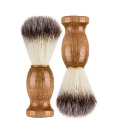 Men Shaving Beard Brush Badger Hair Shave Wooden Handle Facial Cleaning Appliance Pro Salon Tool Safety Razor Brushes8368270