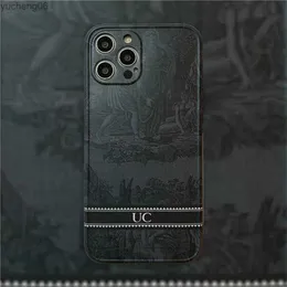 Capas de telefone de designers de luxo para iphone14 pro max 13 12 11 xr x design grego celular 2 cores capa iphone à prova de choque g22111804249t yucheng06