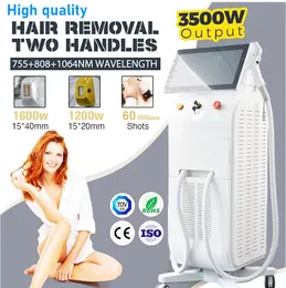 2024 Laser diode 755nm 808nm 1064nm Triple Wavelength Hair Removal Therapy skin rejuvenation