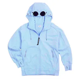 Cp Men's Hoodies Sweatshirts Mens Hoodie Sweatshirt Zipper Cardigan Long Jacket Hat Glasses Hoody Youth Couples Coat 2023 New Fashion 49g9