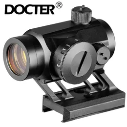Dokter Optics Tactics 1x20 Red Dot Sight Zakres 20 mm 20 mm 20 mm mocowanie czerwonej kropki polowanie