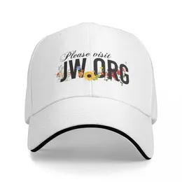 Bollmössor Besök JW.org Baseball Cap Men's Baseball Cap Kvinnor Wild Ball Cap Women's Baseball Cap 230607