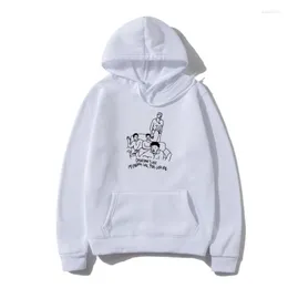 Erkek Hoodies Brockhampton Sakı Dış Giyim Mens Tur Med 2023 Rap Hip Hop Satürasyon III