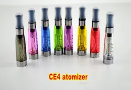 CE4 Atomizers 16ml Electronic Cigarette clearomizer with black drip tip for 510 eGo battery Atomizer ecigarette1248754