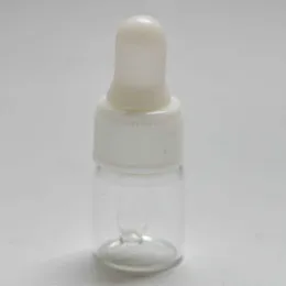 10pcs Small Perfume Sample Glass Bottles Dropper Vial For Essential Oil 2ml Clear Mini Bottle BY12