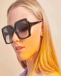2021 Fashion Luxury Oversized Square Sunglasses Women Brand Designer Vintage Big Frame Sun Glasses Female Driving Shades8108892