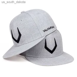 2020 Yeni 3D Korna Nakış Beyzbol Kapağı Moda Pamuk Hip-Hop Snapback Caps Erkek Spor Turnama Şapkaları Sıradan Şapka L230523