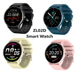 ZL02D Smart Watch Women Men Sport Wristbands Fitness Tracker Smartwatch ZL02 Sleep Heart Rate Monitor IP67 Waterproof For IOS Andr7042371