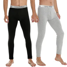 Men's Pants Men Thermal Underwear Men's Legging Tight Winter Warm Long John Underpant Thermo Underwear Running Pants sweatpants 230607