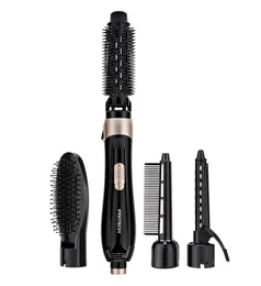 Pritech Hair Dryers Curly Hair Massage Straight Hair Curler 4 In 1 Anion Household Unfoldable handle5266679