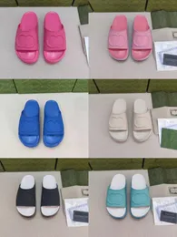 Najlepsza jakość designerka Slipper Letni kapcie dla kobiet luksusowe buty swobodne sandał sandał slajdy tęczem marki damskie marki dearfoam gumowe plaż