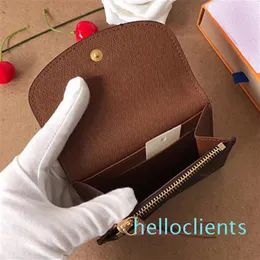 Top quality designer wallets Whole card holder classic short wallet for women clutch Fashion box lady coin purse woman busines2581