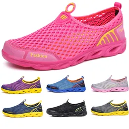Zapatillas de correr bajas planas transpirables para mujer, hombre, negro, verde, gris oscuro, rosa, púrpura, zapatillas deportivas