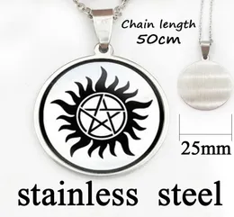 2017 Special Offer Maxi Necklaces Collares Collier Supernatural Sam Dean Winchester Necklace Jewelry Glass Dome Pendant7521579