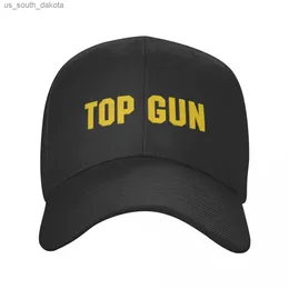 Maverick Top Gun Baseball Cap Женщины Мужчины Регулируемая папа шляпа на открытом воздухе шляпы для защелк